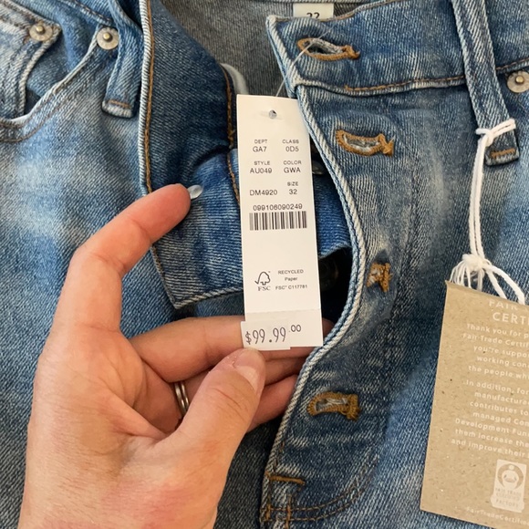 Jcrew 10” Billie Demi boot crop jeans - Picture 3 of 3